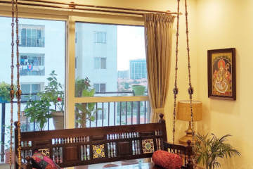 Indira Prashant Home Tour: A beautiful Antique Modern apartment in Bangalore