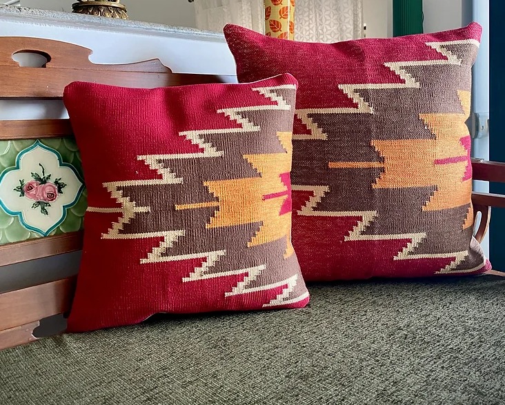 Kilim cushion covers | Indian Christmas Decor