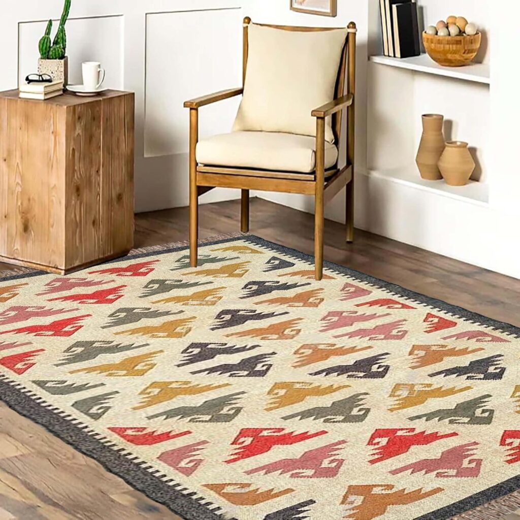 A Kilim rug is a hug | Indian Christmas Decor