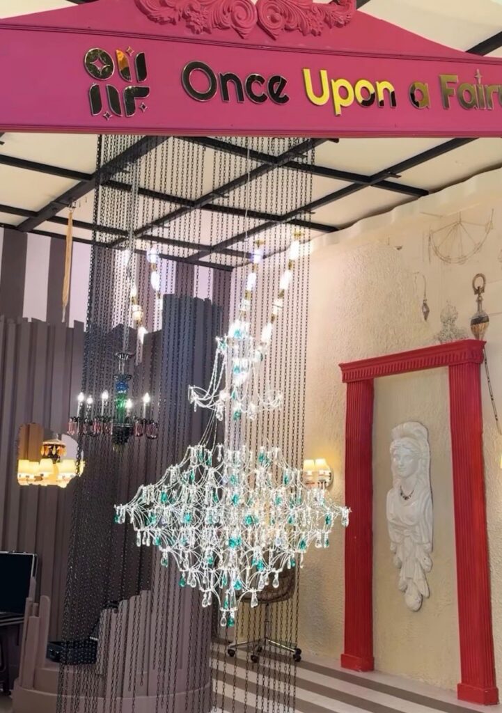 Once upon a fairy light installations